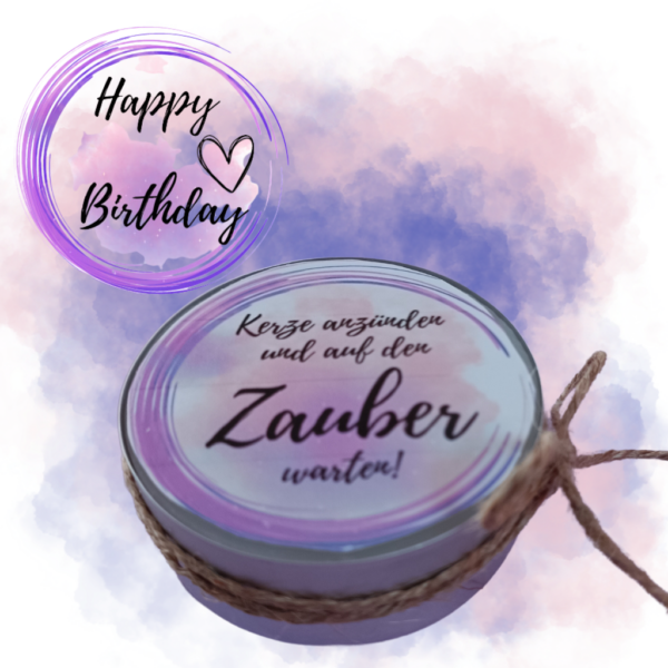 Zauber Happy Birthday Kerze